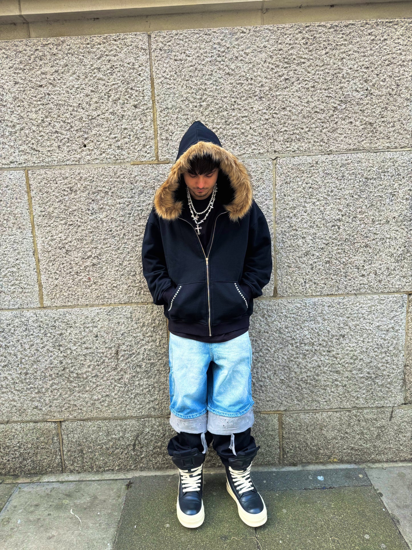 Fur Hoodie