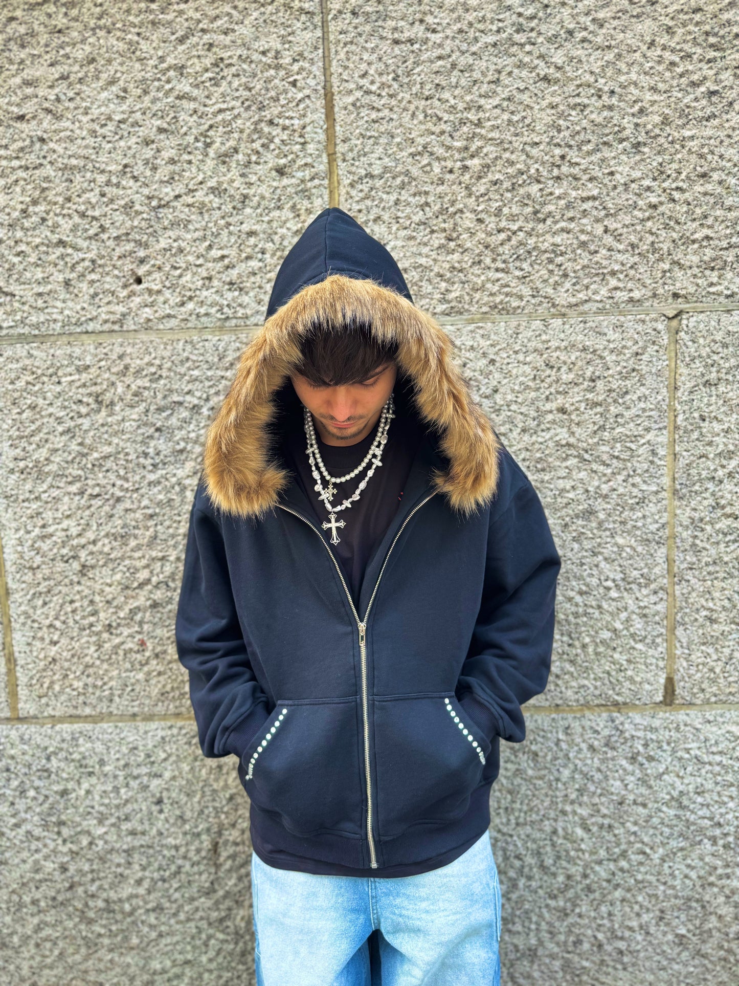 Fur Hoodie